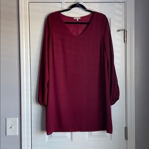 Dark Red Formal Dress